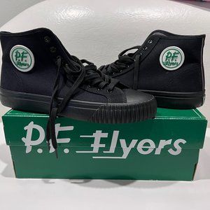 PF Flyer Sandlot Black High top Size 9 Mens